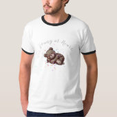 Sleeping Teddy Bear T-Shirt (Devant)