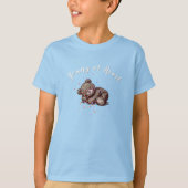 Sleeping Teddy Bear T-Shirt (Devant)