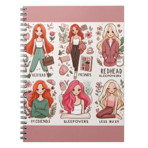 Sleepover Bliss-Notitieboek Notitieboek