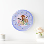 Sleepover Friends Stwood Horloge - Personnaliser (Maison)