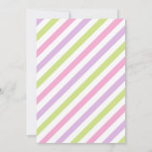 Sleepover Party Girl Spa Pink Birthday Invitation (Dos)