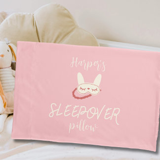 sleepover slumber party birthday favor gift kussensloop