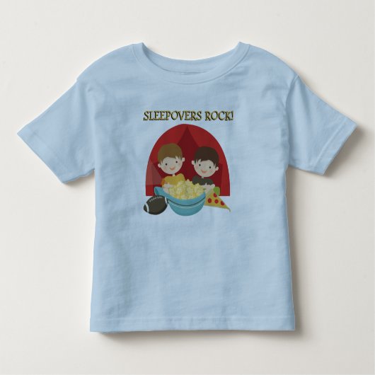 Sleepovers Rock Kinder Shirts (Voorkant)
