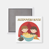 Sleepovers Rock Magneet (Voorkant / Achterkant)