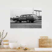  Sleepraces - 1964 Dodge 330 Wagon Poster (Keuken)
