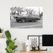  Sleepraces - 1970 Olds 442 Chesrown Poster (Thuiskantoor)