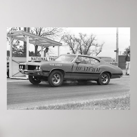 Sleepraces - 1970 Olds 442 Chesrown Poster (Voorkant)