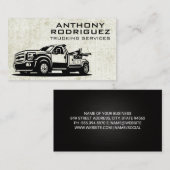 Sleepsleepdiensten | Textuur Grunge Achtergrond Visitekaartje (Voorkant / Achterkant)