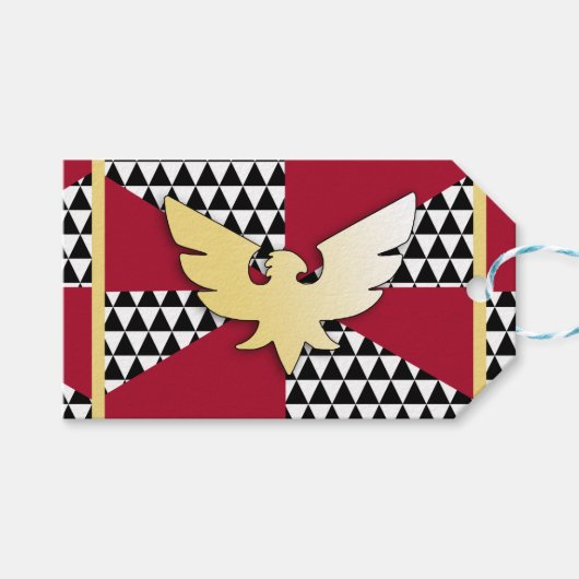 Sleept Pride Vlag Cadeaulabel (Voorkant (Horizontaal))