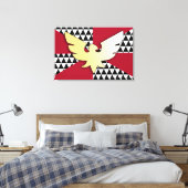 Sleept Pride Vlag Canvas Afdruk (Insitu (Slaapkamer))