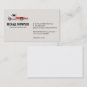 Sleeptauto-pictogram Visitekaartje (Voorkant / Achterkant)