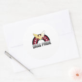 Sleeptrots Pride Ronde Sticker (Envelop)