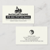 Sleepwagen Auto Assist Visitekaartje (Voorkant / Achterkant)