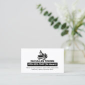 Sleepwagen Auto Assist Visitekaartje (Staand voorkant)