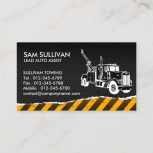 Sleepwagen Auto Assist Visitekaartje