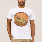 Sleepwagen Mannen T-shirt (Voorkant)