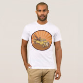 Sleepwagen Mannen T-shirt (Voorkant volledig)