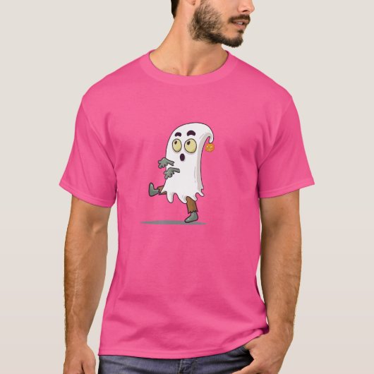 Sleepwalking Spirit op spookuur Halloween T-shirt (Voorkant)
