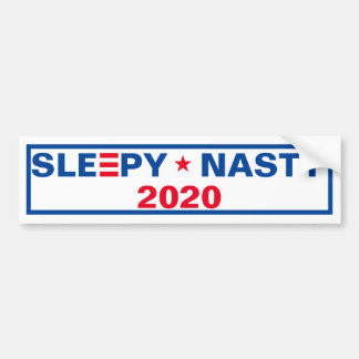 SLEEPY 2020 BUMPERSTICKER