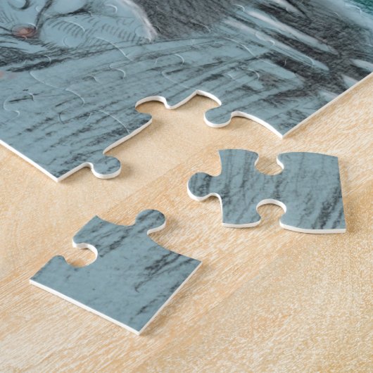 Sleepy Bear and Mouse Puzzle (Côté)
