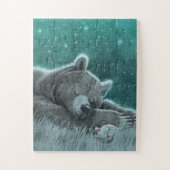 Sleepy Bear and Mouse Puzzle (Vertical)