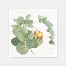 Sleepy Bee Paper servetten