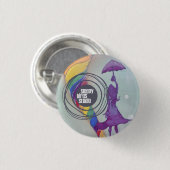 Sleepy Birds Studio Button 3 (Voorkant /achterkant)