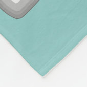 Sleepy Boston Terrier Fleece Blanket (Hoek)