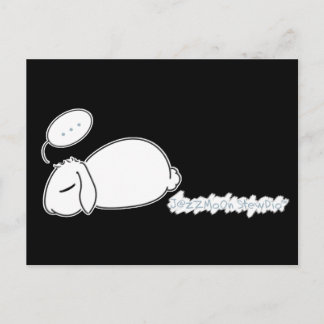 Sleepy Bunny Stewie Briefkaart