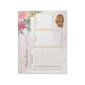 Sleepy Cat Gorgeous Daily Planner Notitieblok (Gedraaid)