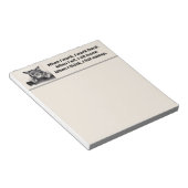 Sleepy Cat Notitieblok (Schuin)