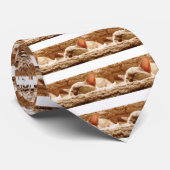 Sleepy Cat Stropdas (Opgerold)