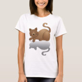 Sleepy Cat T-shirt (Voorkant)