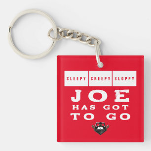Sleepy Creepy Sloppy JOE MOET GAAN Sleutelhanger