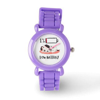 Sleepy Dog Design Horloge