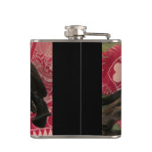 Sleepy Dog Flask Heupfles (Achterkant)