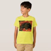 Sleepy Dog Kinder Basic T-Shirt (Voorkant volledig)