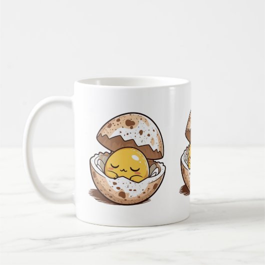 Sleepy Egg Yolk Mug (Gauche)
