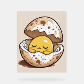 Sleepy Egg Yolk Poster (Recto)