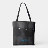 Sleepy Face: Canvas tas voor vrouwen (Achterkant)