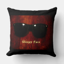 Sleepy Face Collectie - Aangepast Sierkussen