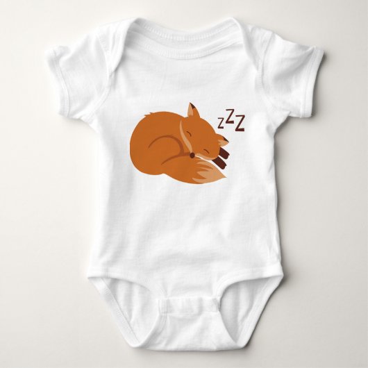 Sleepy Fox Romper (Voorkant)