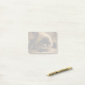 Sleepy French Bulldog Post-it® Notes (Op bureau)