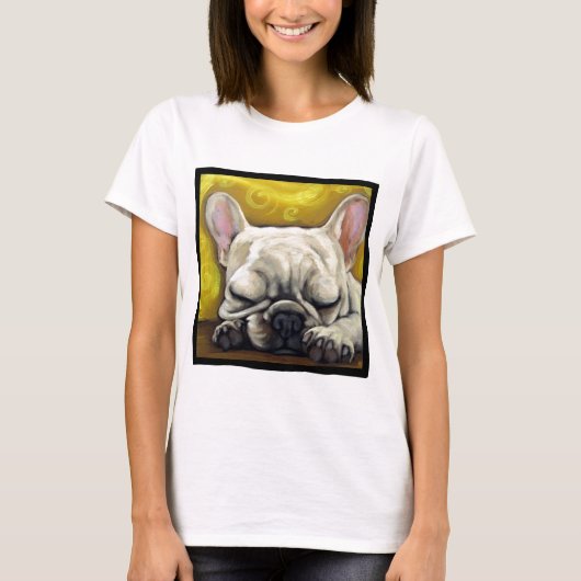Sleepy Frenchie T-shirt (Voorkant)