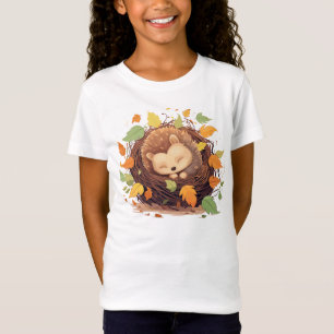 Sleepy hedgehog too t-shirt
