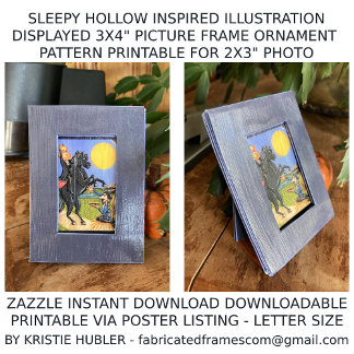 Sleepy Hollow Art Lijst Ornament voor 2x3 Foto Poster
