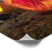 Sleepy Hollow Carved Halloween Pumpkin Poster (Hoek)