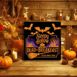 Sleepy Hollow Dead en het ontbijt Halloween Poster