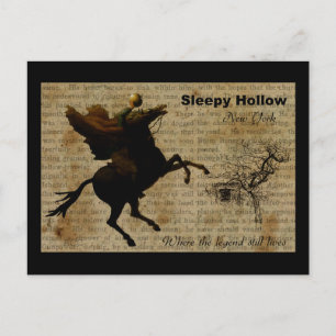 Sleepy Hollow Headless horseman 2 Briefkaart