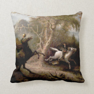 Sleepy Hollow Headless Horseman Pillow Kussen